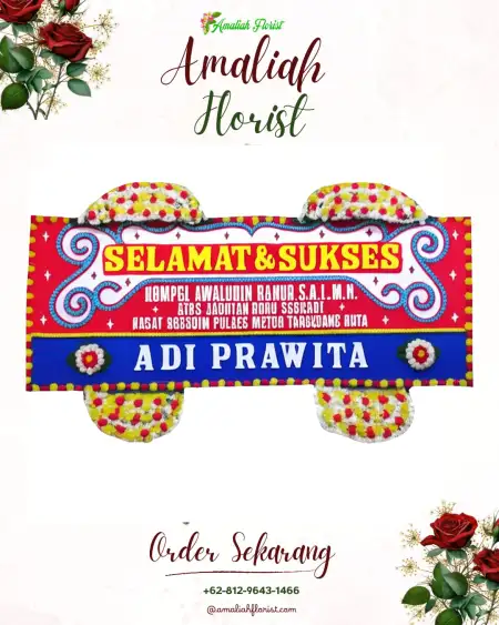 Papan Bunga Ucapan Selamat Pare Pare
